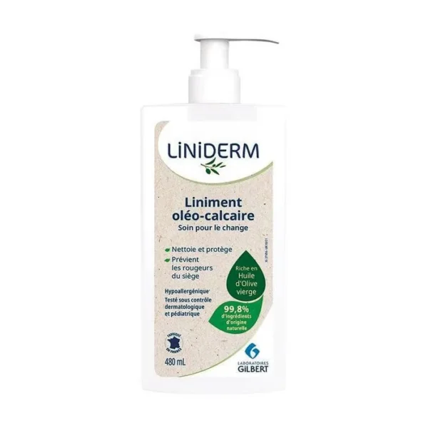 Gilbert Liniderm Liniment pompe 480 ml