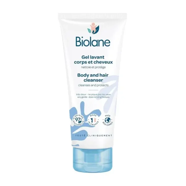 Biolane Gel Lavant Corps Et Cheveux 200Ml Biolane - Parabiosoft