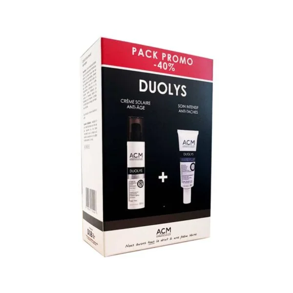Acm Pack Duolys Soin Intensif Anti-taches +ecran anti age 50+ - Parabiosoft