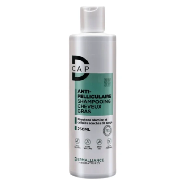 D-cap shampooing anti-pelluculaire cheuveux gras 250 ml – Image 1