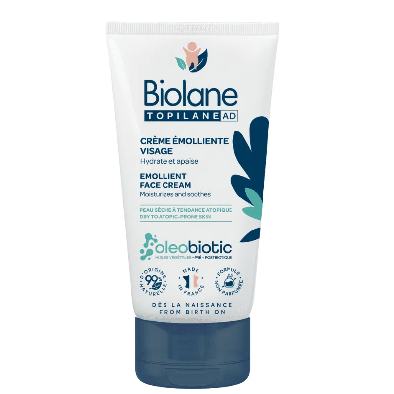 Biolane Topilane Ad Creme Visage Emolliente 50 M – Image 1